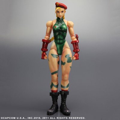 スーパーストリートファイター4 PlayArts改 vol.2 嘉米 可动手办