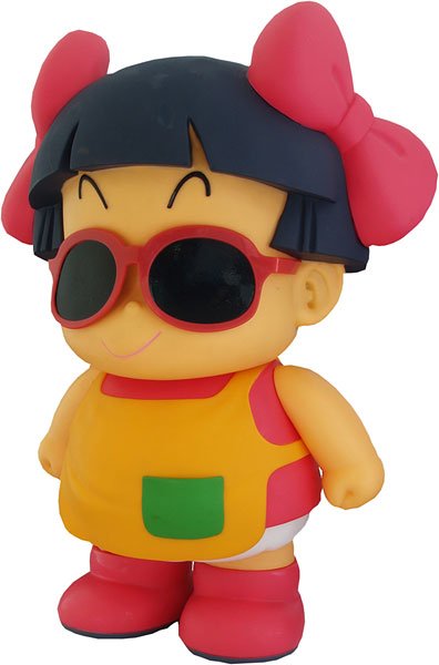 Dr.丝兰プ アラレちゃん 皿田キノコ ソフビフィギュア 版