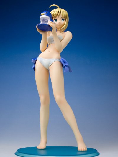 Fate/hollow ataraxia Saber 泳装