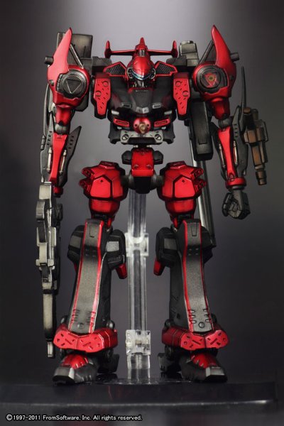 Figutto！メカニカルズ Nine Ball 可动手办（『アーマード・コア』より）