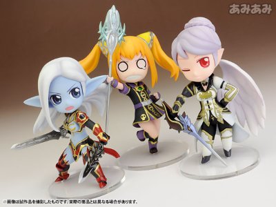 ChocoOchi. リネージュ2×ヒライユキオ 第1弹 カマエル・ドワーフ・ダークエルフ 3体セット