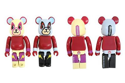 プレイセットプロダクツ モダンペット ルチャ ベアブリック ２体セット