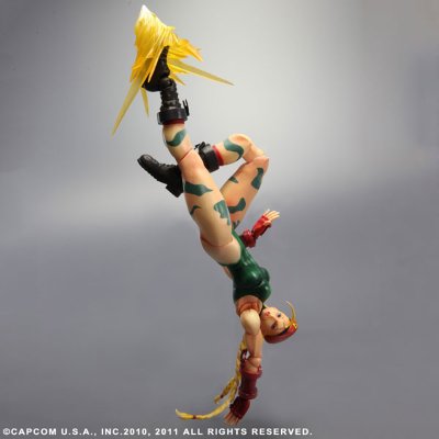 スーパーストリートファイター4 PlayArts改 vol.2 嘉米 可动手办