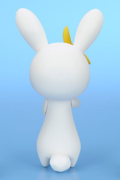 へっぽこ干支フィギュア ぽこうさ 白 RESI-CARAT（塗装済み組立てキット）