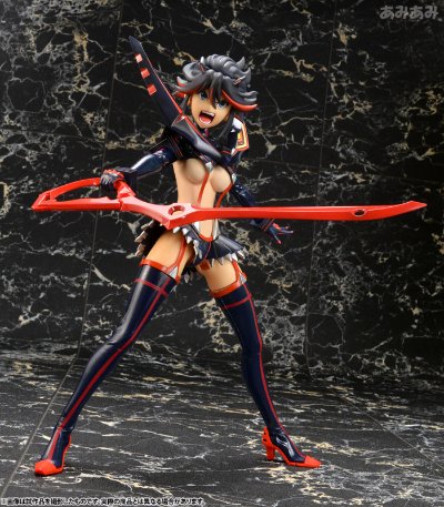 REAL ACTION HEROES No.664 RAH 纏流子（神衣・鮮血Ver.）（初回生産限定：「片太刀鋏 武滾流猛怒」 付）