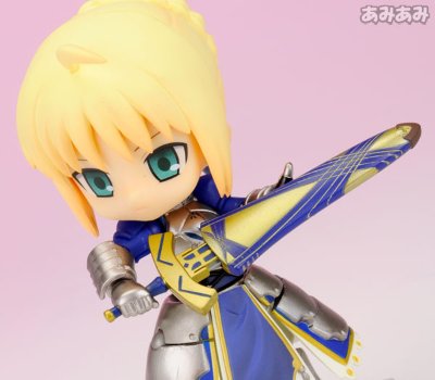 Cu-poche Fate/stay night SABER 可动手办