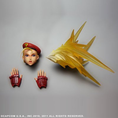 スーパーストリートファイター4 PlayArts改 vol.2 嘉米 可动手办
