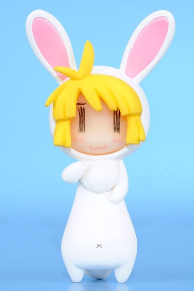 へっぽこ干支フィギュア ぽこうさ 白 RESI-CARAT（塗装済み組立てキット）