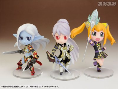ChocoOchi. リネージュ2×ヒライユキオ 第1弹 カマエル・ドワーフ・ダークエルフ 3体セット
