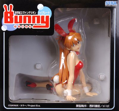 EVA HG BUNNYフィギュア アスカ ノーマルバニー 