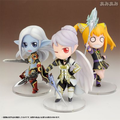 ChocoOchi. リネージュ2×ヒライユキオ 第1弹 カマエル・ドワーフ・ダークエルフ 3体セット