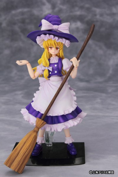 东方Project Figutto！ 雾雨魔理沙 EXカラー 可动手办