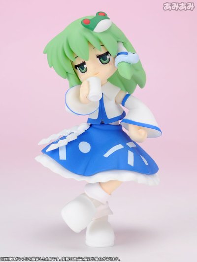 まめしき 东方Project 东风谷早苗 可动手办