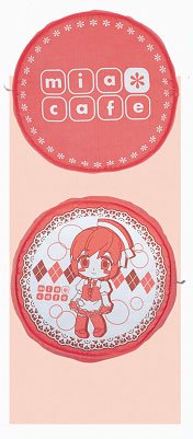 化妆舞会 メイドカフェコースタークッションＤ