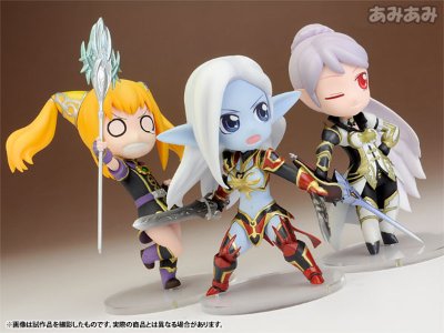 ChocoOchi. リネージュ2×ヒライユキオ 第1弹 カマエル・ドワーフ・ダークエルフ 3体セット