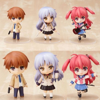 小黏土 Angel Beats！ セット02 天使／音無／ユイ （エンジェルビーツ）