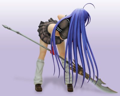 一骑当千 Dragon Destiny 关羽云长 - 青龙偃月刀2- 湿透版 黑色