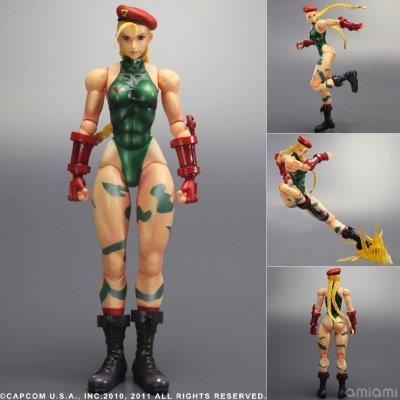 スーパーストリートファイター4 PlayArts改 vol.2 嘉米 可动手办