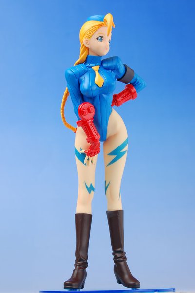 卡普空美少女雕像  街霸ZERO3 嘉米
