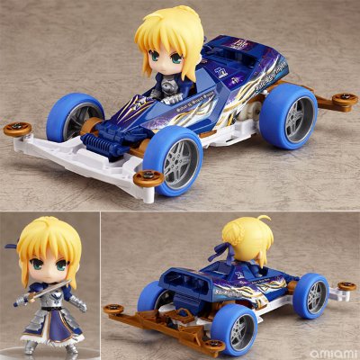 ねんどろいどぷち×ミニ四駆 Fate/stay night SABER drives スーパーSABER スペシャル