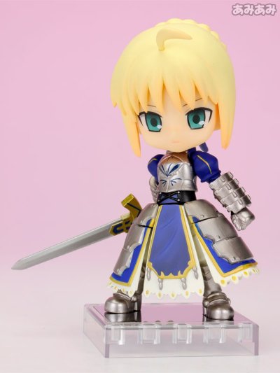 Cu-poche Fate/stay night SABER 可动手办
