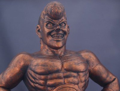 はじめの一歩 鷹村の胸像 世界J. ミドル級王座奪取記念像 