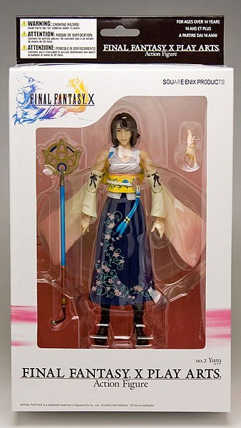 ファイナルファンタジーＸ PlayArts ユウナ 可动手办