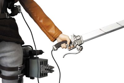 仿真可动角色#663 进击的巨人 三笠.阿克曼 二次生产样式