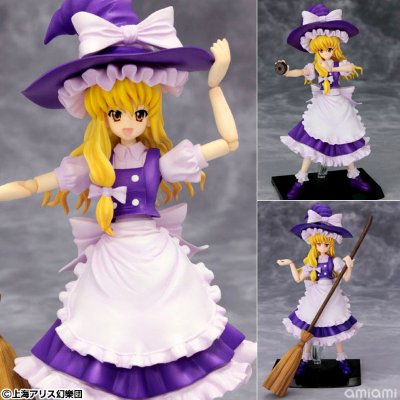 东方Project Figutto！ 雾雨魔理沙 EXカラー 可动手办