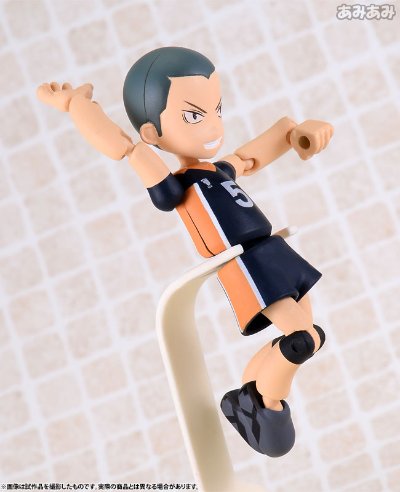 躍動素体プレイギュアfeat.排球少年！！ PG04 田中龍之介