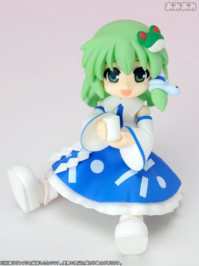 まめしき 东方Project 东风谷早苗 可动手办