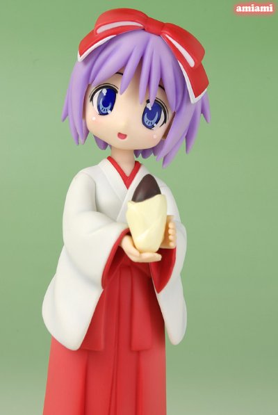 幸运星 あみあみ限定 柊かがみ＆つかさ 焼き芋どうぞセット 