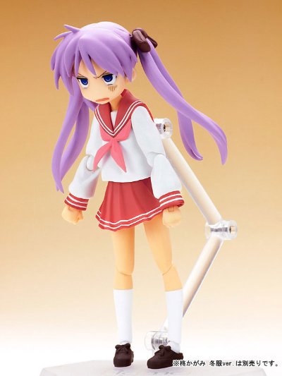 figma#035 幸运星 OVA 柊镜 Cosplay