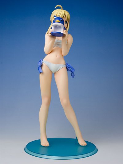 Fate/hollow ataraxia Saber 泳装