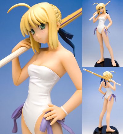 Fate/hollow ataraxia SABER 白水着バージョン