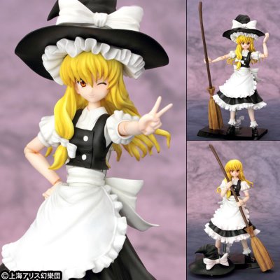 Figutto！ 东方Project 雾雨魔理沙 可动手办