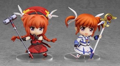 迷你黏土人 魔法少女リリカルなのはINNOCENT 高町奈叶 セイクリッドモード＆ヴィータ