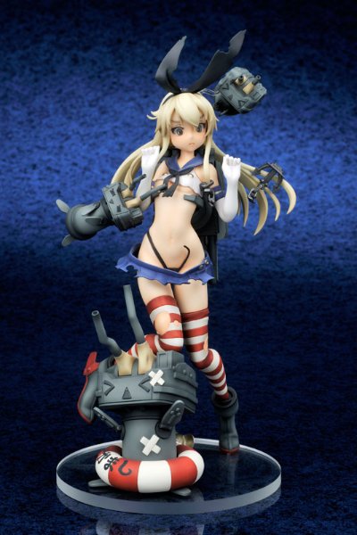 舰队Collection -舰娘- 島風 中破Ver. 1/8