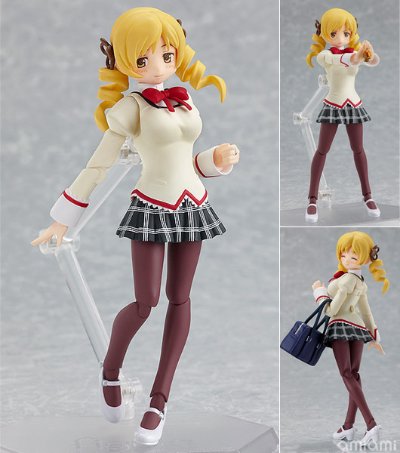 figma#166 魔法少女小圆 巴麻美 校服