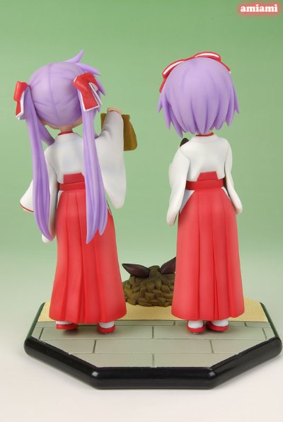 幸运星 あみあみ限定 柊かがみ＆つかさ 焼き芋どうぞセット 