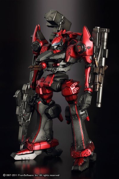 Figutto！メカニカルズ Nine Ball 可动手办（『アーマード・コア』より）