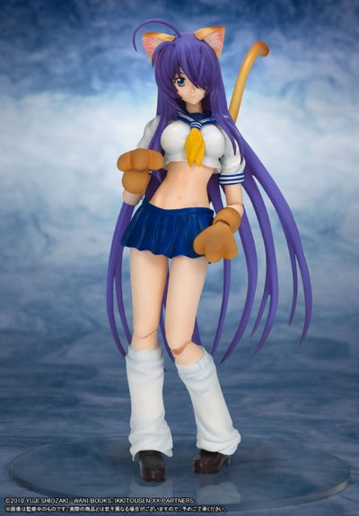 Figutto！ 一骑当千XX 关羽云长 -ネコミミver.- 可动手办