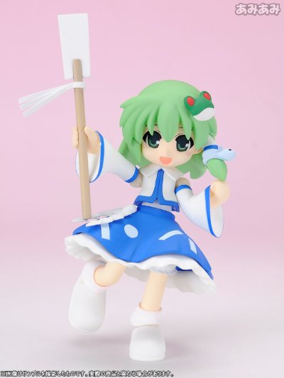 まめしき 东方Project 东风谷早苗 可动手办