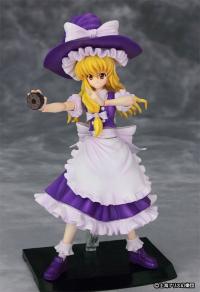 东方Project Figutto！ 雾雨魔理沙 EXカラー 可动手办