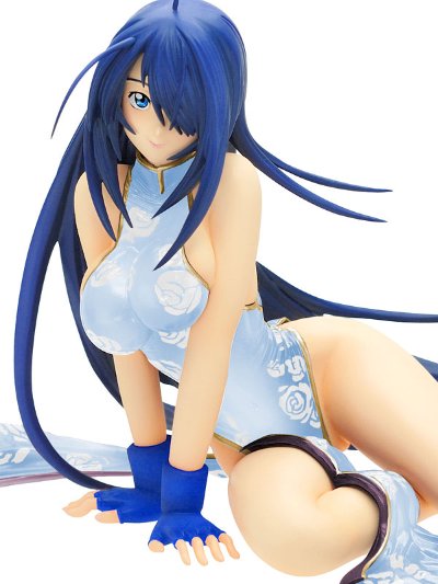 一骑当千DD 关羽云长 DVD BOX版チャイナ礼服ver. 宮沢模型限定ライトブルーカラー 