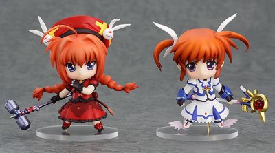 迷你黏土人 魔法少女リリカルなのはINNOCENT 高町奈叶 セイクリッドモード＆ヴィータ