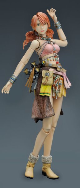 最终幻想13 PLAY ARTS改 奥尔芭=黛雅·香草 可动人偶