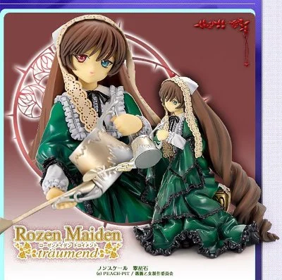 蔷薇少女  FIGURE FIGURE 翠星石 未涂装 BOX版