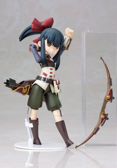 世界树迷宫 伝承の巨神 スナイパーの女の子 プラモデル