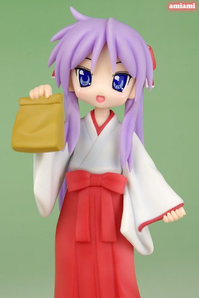 幸运星 あみあみ限定 柊かがみ＆つかさ 焼き芋どうぞセット 